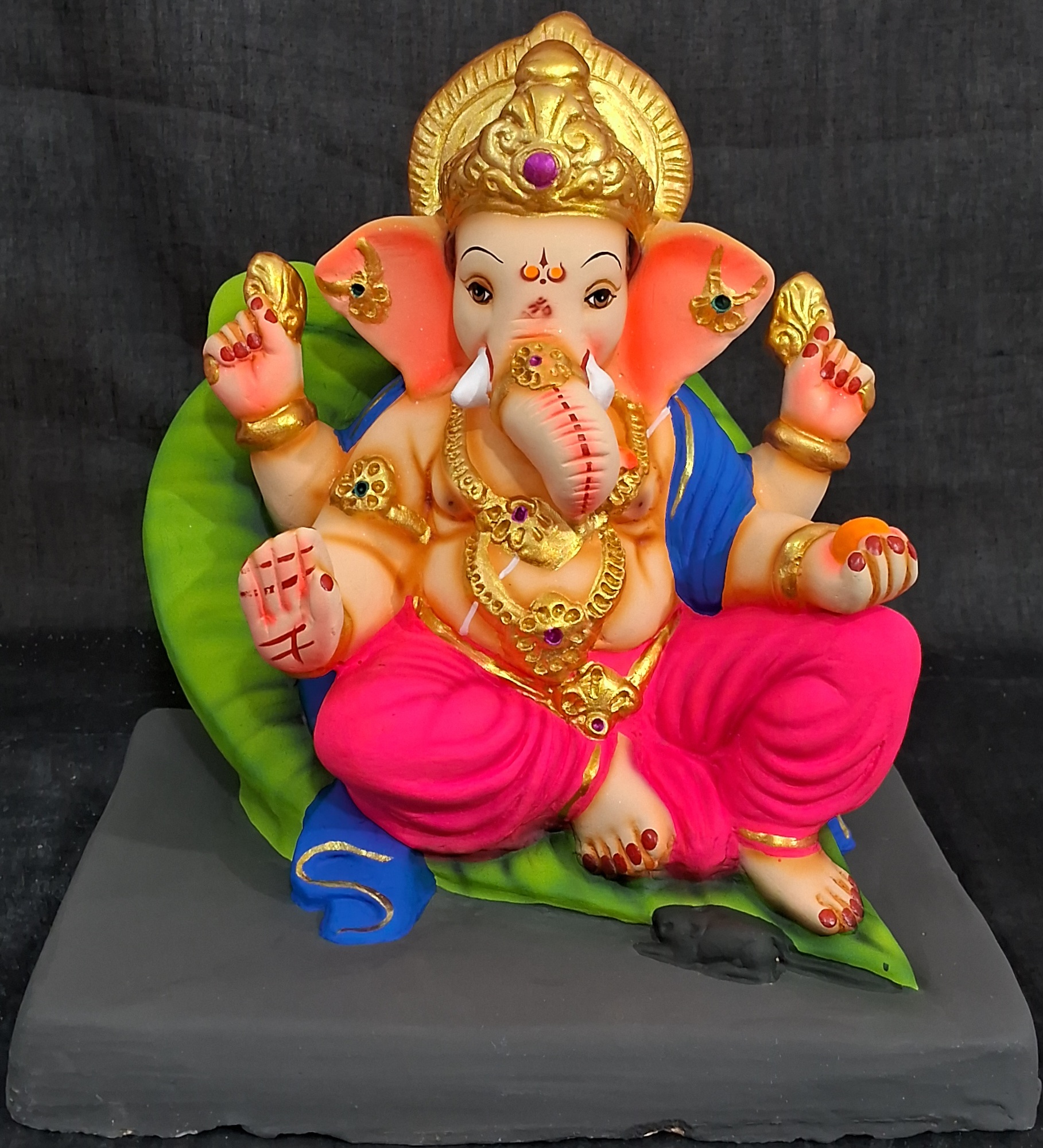 B-पर्णासन-गुलाबी