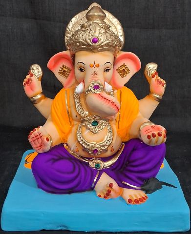 B-विघ्नहर्ता-जांभळा