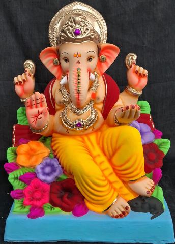 D-पुष्पासन-पिवळा